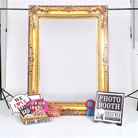 party picture frame prop|giant picture frame for parties.